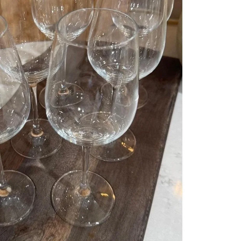 Schott Zwiesel Crystal Wine Glasses Set of 6 Clear Stemmed Barware Germany